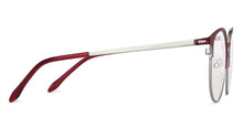 Load image into Gallery viewer, Red Round Full Rim Wide Unisex Eyeglasses by Vincent Chase-145606