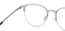 Load image into Gallery viewer, Red Round Full Rim Wide Unisex Eyeglasses by Vincent Chase-145606