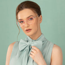 Load image into Gallery viewer, Pink Cat Eye Full Rim Women Eyeglasses by Vincent Chase Computer Glasses-148867