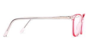 Pink Cat Eye Full Rim Women Eyeglasses by Vincent Chase Computer Glasses-148867