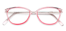 Load image into Gallery viewer, Pink Cat Eye Full Rim Women Eyeglasses by Vincent Chase Computer Glasses-148867