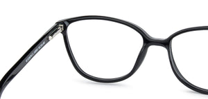 Black Cat Eye Full Rim Extra Narrow Women Eyeglasses by Vincent Chase-145915