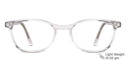 Transparent Rectangle Full Rim Unisex Eyeglasses by Vincent Chase-149196