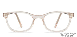 Transparent Rectangle Full Rim Unisex Eyeglasses by Vincent Chase Computer Glasses-147553