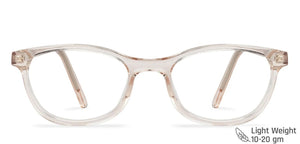 Transparent Rectangle Full Rim Unisex Eyeglasses by Vincent Chase VC-145920
