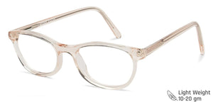 Transparent Rectangle Full Rim Unisex Eyeglasses by Vincent Chase VC-145920