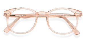 Transparent Round Full Rim Medium Unisex Eyeglasses by Vincent Chase-145923