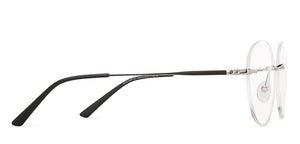 Silver Round Rimless Unisex Eyeglasses by Vincent Chase-202621