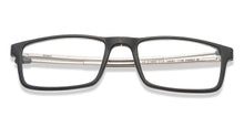 Load image into Gallery viewer, Black Rectangle Full Rim Unisex Eyeglasses by LENSKART PREMIUM READERS-146061