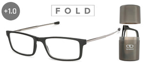 Black Rectangle Full Rim Unisex Eyeglasses by LENSKART PREMIUM READERS-146061