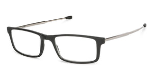 Black Rectangle Full Rim Unisex Eyeglasses by LENSKART PREMIUM READERS-146062