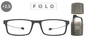 Black Rectangle Full Rim Unisex Eyeglasses by LENSKART PREMIUM READERS-146064