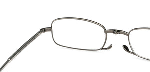 Grey Rectangle Full Rim Unisex Eyeglasses by LENSKART PREMIUM READERS-146066