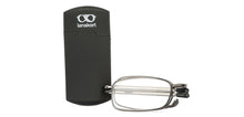 Load image into Gallery viewer, Grey Rectangle Full Rim Unisex Eyeglasses by LENSKART PREMIUM READERS-146066