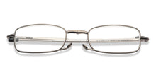 Load image into Gallery viewer, Grey Rectangle Full Rim Unisex Eyeglasses by LENSKART PREMIUM READERS-146066
