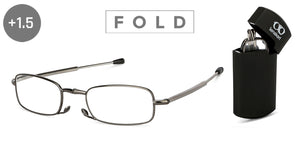 Grey Rectangle Full Rim Unisex Eyeglasses by LENSKART PREMIUM READERS-146066
