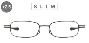Grey Rectangle Full Rim Unisex Eyeglasses by LENSKART PREMIUM READERS-146076