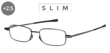 Load image into Gallery viewer, Grey Rectangle Full Rim Unisex Eyeglasses by LENSKART PREMIUM READERS-146076