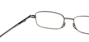 Grey Rectangle Full Rim Unisex Eyeglasses by LENSKART PREMIUM READERS-146076