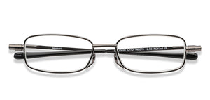 Grey Rectangle Full Rim Unisex Eyeglasses by LENSKART PREMIUM READERS-146076