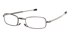 Grey Rectangle Full Rim Unisex Eyeglasses by LENSKART PREMIUM READERS-146068