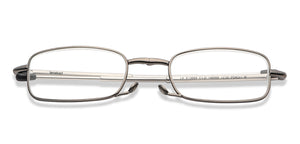 Grey Rectangle Full Rim Unisex Eyeglasses by LENSKART PREMIUM READERS-146068