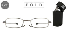 Load image into Gallery viewer, Grey Rectangle Full Rim Unisex Eyeglasses by LENSKART PREMIUM READERS-146068