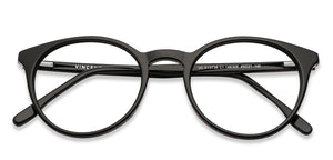 Black Cat Eye Full Rim Women Eyeglasses by Vincent Chase Computer Glasses-147559