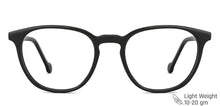 Load image into Gallery viewer, Black Round Full Rim Unisex Eyeglasses by Vincent Chase-149302