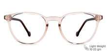 Load image into Gallery viewer, Brown Round Full Rim Unisex Eyeglasses by Vincent Chase-149345
