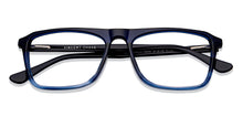 Load image into Gallery viewer, Blue Rectangle Full Rim Unisex Eyeglasses by Vincent Chase VC-150046