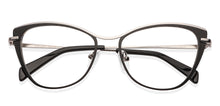 Load image into Gallery viewer, Black Cat Eye Full Rim Women Eyeglasses by Vincent Chase-202678