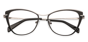 Black Cat Eye Full Rim Women Eyeglasses by Vincent Chase-202678