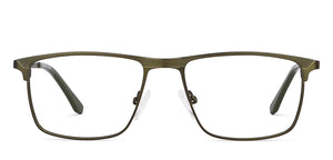 Green Rectangle Full Rim Unisex Eyeglasses by Vincent Chase VC-146512