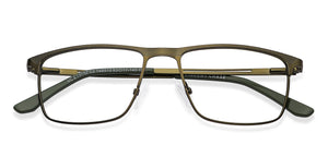 Green Rectangle Full Rim Unisex Eyeglasses by Vincent Chase VC-146512