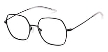 Load image into Gallery viewer, Black Hexagonal Full Rim Medium Unisex Eyeglasses by Vincent Chase-146515