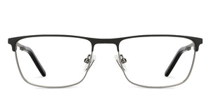 Black Rectangle Full Rim Unisex Eyeglasses by Vincent Chase Online-202674