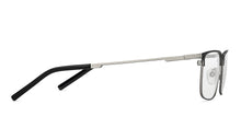 Load image into Gallery viewer, Black Rectangle Full Rim Unisex Eyeglasses by Vincent Chase Online-202674