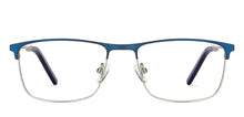 Load image into Gallery viewer, Blue Rectangle Full Rim Unisex Eyeglasses by Vincent Chase Online-202668