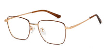 Load image into Gallery viewer, Brown Rectangle Full Rim Unisex Eyeglasses by Vincent Chase-149680