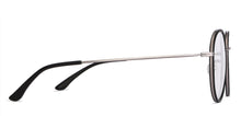 Load image into Gallery viewer, Gunmetal Round Full Rim Unisex Eyeglasses by Vincent Chase-146544