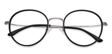 Load image into Gallery viewer, Gunmetal Round Full Rim Unisex Eyeglasses by Vincent Chase-146544