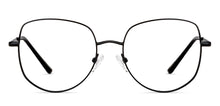 Load image into Gallery viewer, Black Geometric Full Rim Unisex Eyeglasses by Vincent Chase-150907