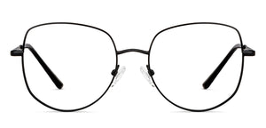 Black Geometric Full Rim Unisex Eyeglasses by Vincent Chase-150907