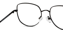 Load image into Gallery viewer, Black Geometric Full Rim Unisex Eyeglasses by Vincent Chase-150907