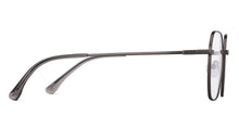 Load image into Gallery viewer, Gunmetal Geometric Full Rim Unisex Eyeglasses by Vincent Chase-202635