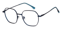 Load image into Gallery viewer, Blue Geometric Full Rim Unisex Eyeglasses by Vincent Chase-150904