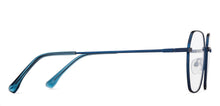 Load image into Gallery viewer, Blue Geometric Full Rim Unisex Eyeglasses by Vincent Chase-150904