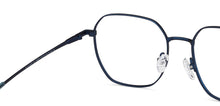 Load image into Gallery viewer, Blue Geometric Full Rim Unisex Eyeglasses by Vincent Chase-150904