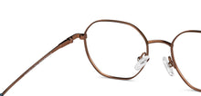 Load image into Gallery viewer, Copper Geometric Full Rim Unisex Eyeglasses by Vincent Chase-201840